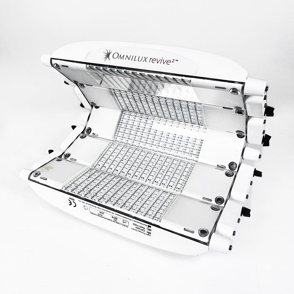 2014 OmniLux PhotoTherapeutics Blue Red Light Therapy System with Cart EM1258S
