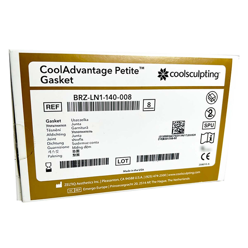 Zeltiq CoolSculpting CoolAdvantage Petite Gasket BRZ-LN1-140-008 8PK EXP-09/2024