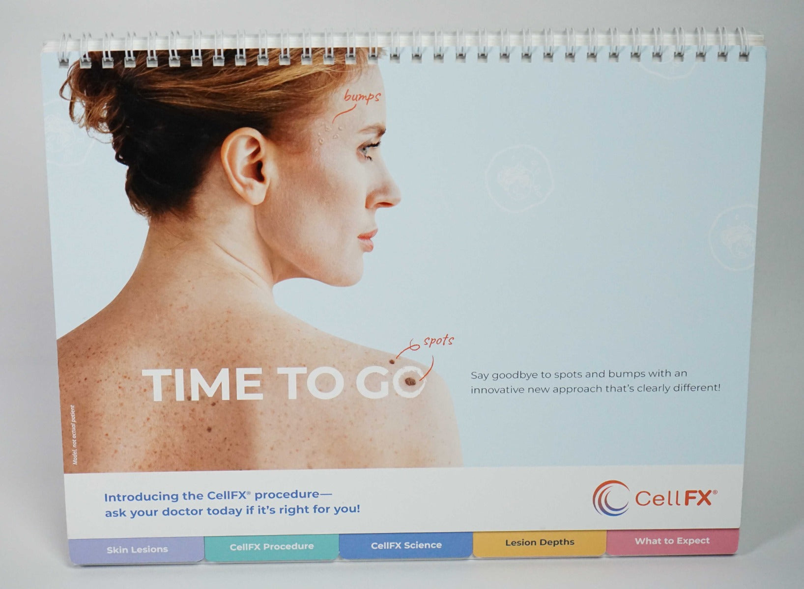 Pulse Biosciences CellFX Office Counter Merchandising Brochure Consulting Guide