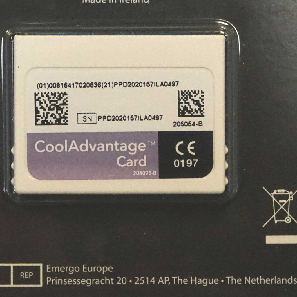 Zeltiq CoolSculpting CoolAdvantage Purple Card BRZ-CD4-160-003 205054-B 2 Cycle
