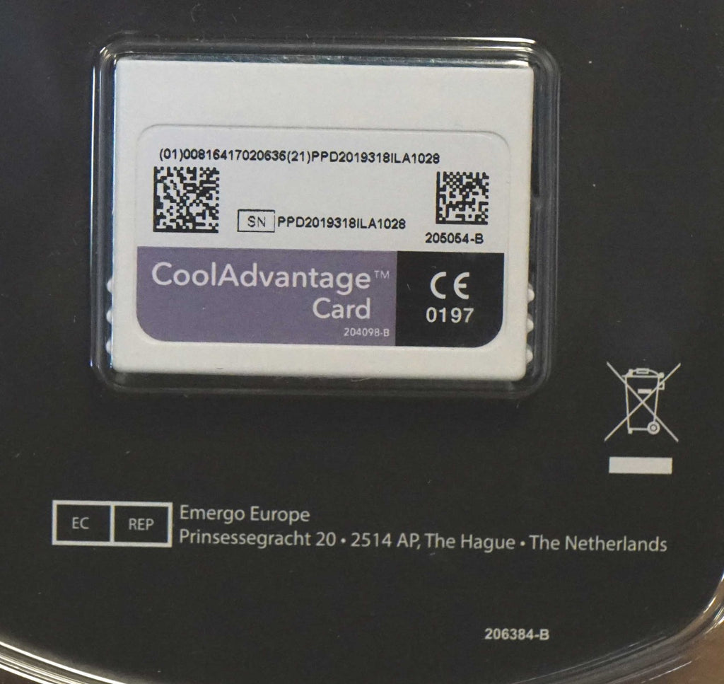 Zeltiq CoolSculpting CoolAdvantage Purple Card BRZ-CD4-160-003 205054-B 2 Cycles