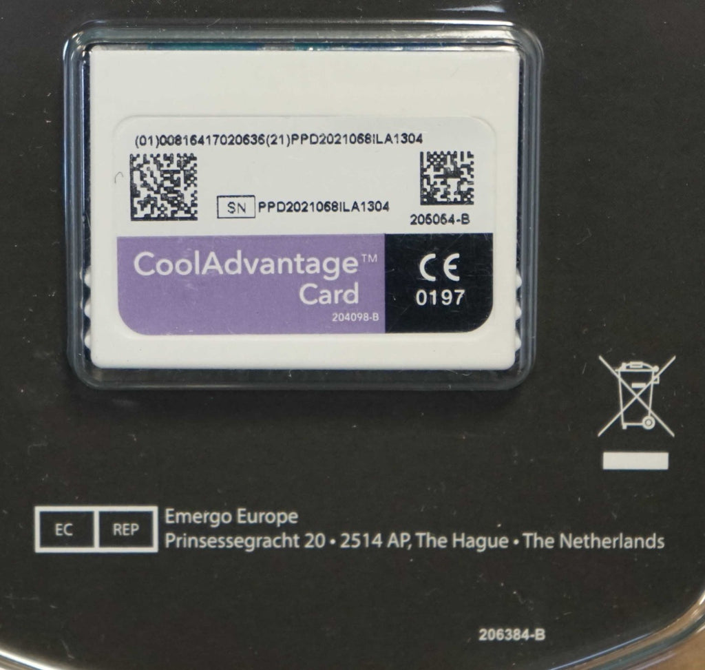 Zeltiq CoolSculpting CoolAdvantage Purple Card BRZ-CD4-160-003 2021 3 Cycles