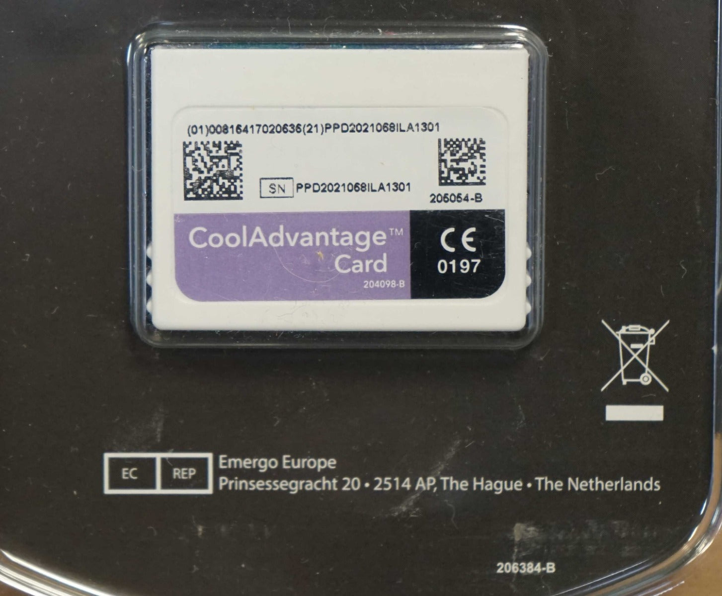 Zeltiq CoolSculpting CoolAdvantage Purple Card BRZ-CD4-160-003 204098 3 Cycles
