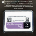 Zeltiq CoolSculpting CoolAdvantage Purple Card BRZ-CD4-160-003 204096-C 3 Cycles