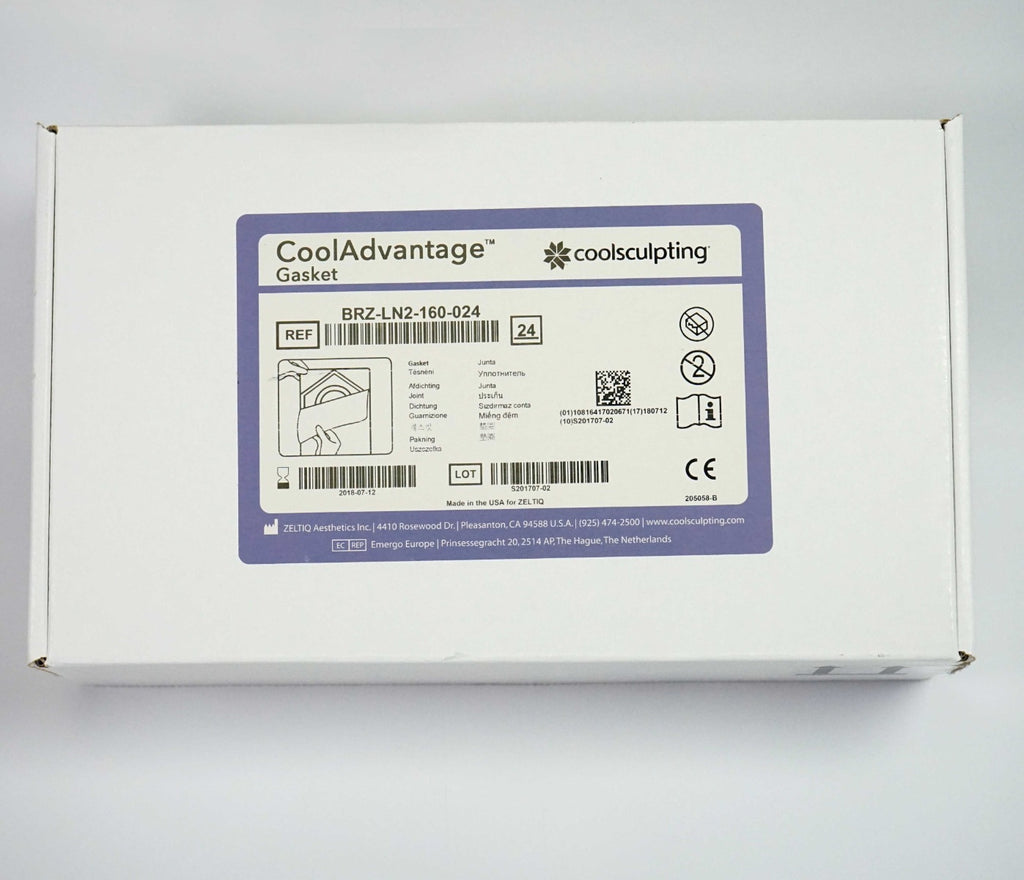 ZELTIQ CoolSculpting CoolAdvantage GASKET BRZ-LN2-160-024 (x24 Pcs) EXP-07/2018
