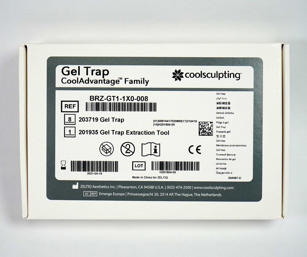 Zeltiq CoolSculpting CoolAdvantage Gel Trap BRZ-GT1-1X0-008 w/Ext Tool Exp4/2021