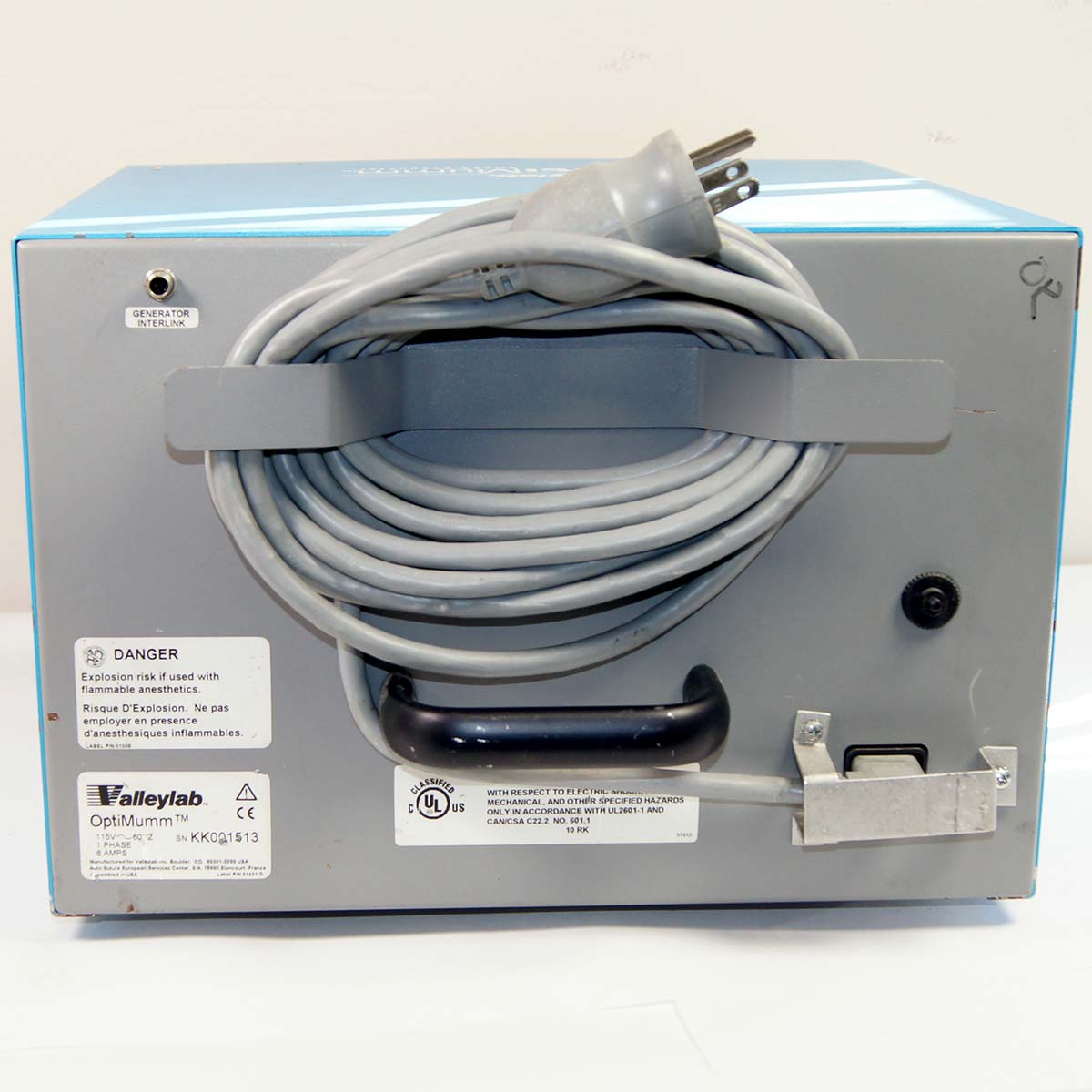 ValleyLab OptiMumm Smoke Evacuator with Filter RapidVac AccuVac
