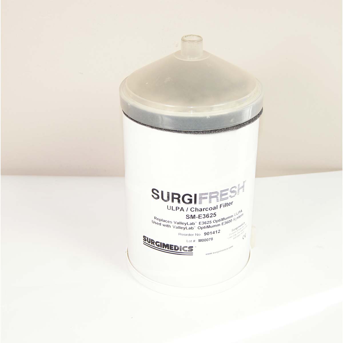 ValleyLab OptiMumm Smoke Evacuator with Filter RapidVac AccuVac