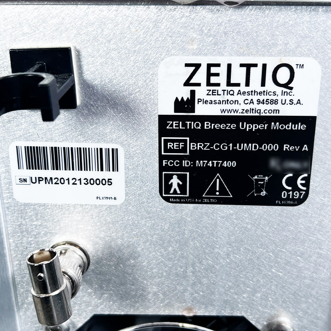 2012 Zeltiq CoolSculpting Body Contouring Fat Reduction System w/ 3 Applicators