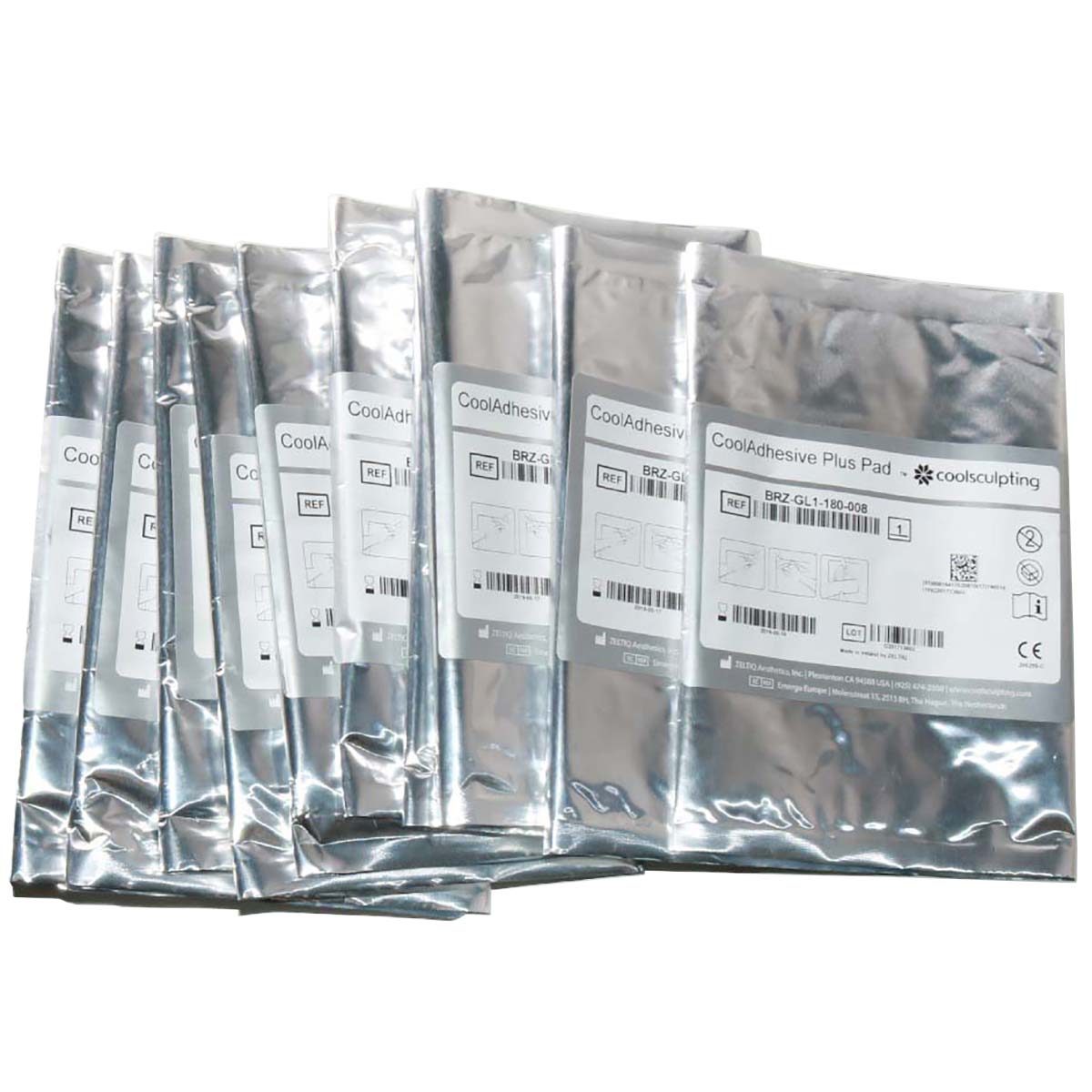 Zeltiq CoolSculpting CoolAdhesive Plus Pad BRZ-GL1-180-008 EXP 05/2023 10-Pack