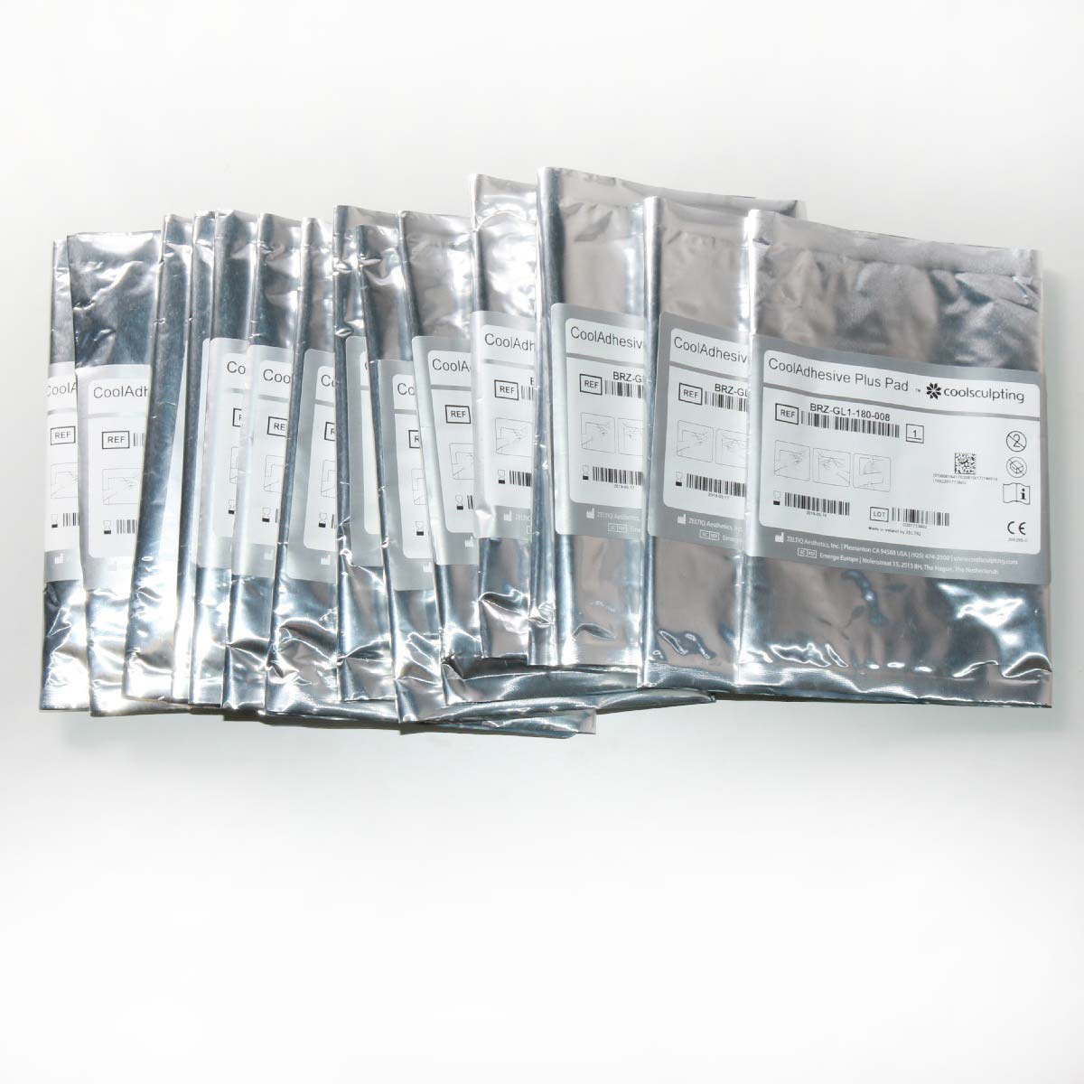 Zeltiq CoolSculpting CoolAdhesive Plus Pad BRZ-GL1-180-008 EXP 06/2023 13-Pack