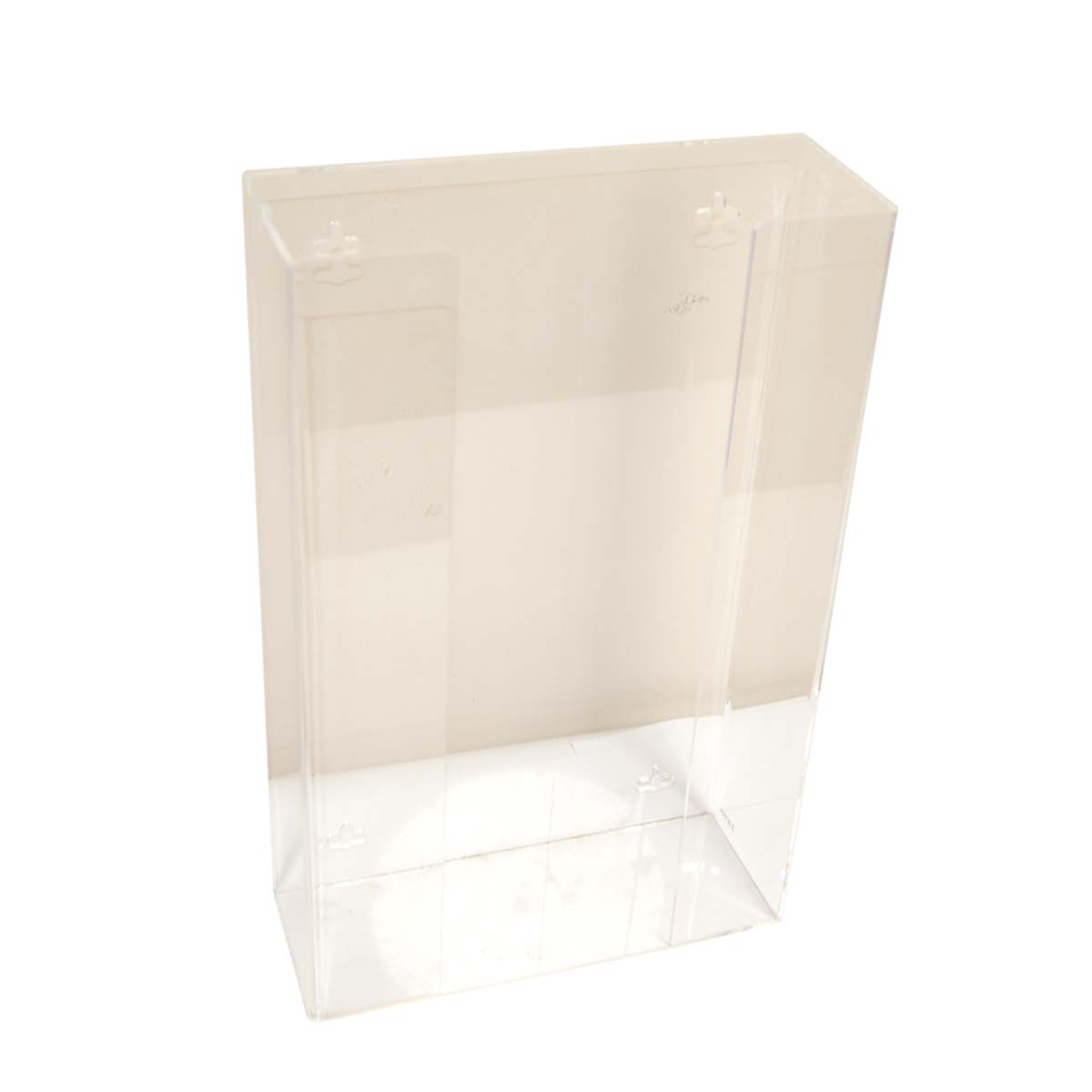 Kantek Acrylic Triple Glove Dispenser Wall Mountable AH130 10.3 x 3.8 x 16in