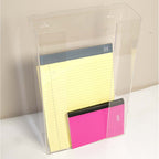 Kantek Acrylic Triple Glove Dispenser Wall Mountable AH130 10.3 x 3.8 x 16in
