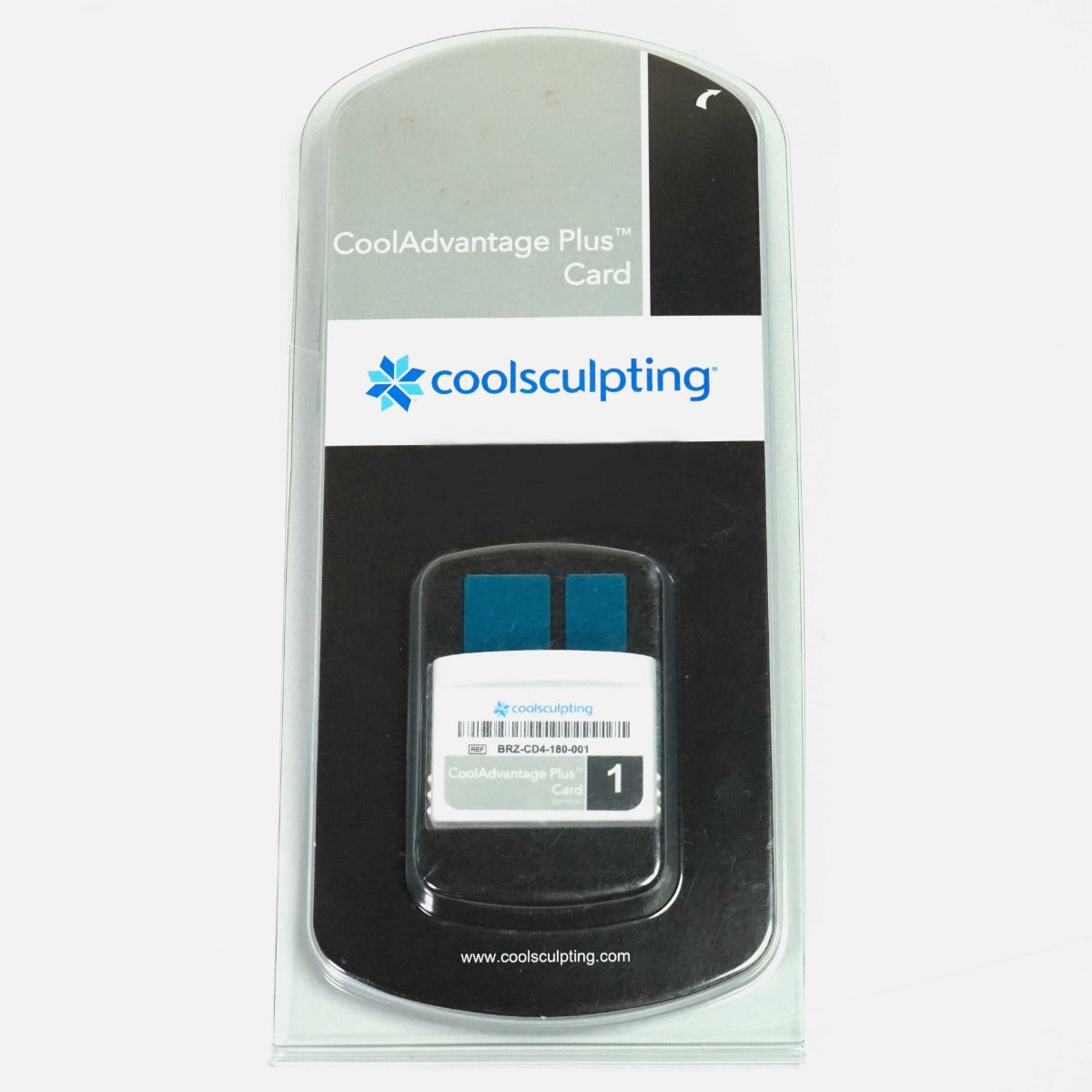 Zeltiq CoolSculpting CoolAdvantage PLUS Card Silver BRZ-CD4-180-001 1 Cycle Left