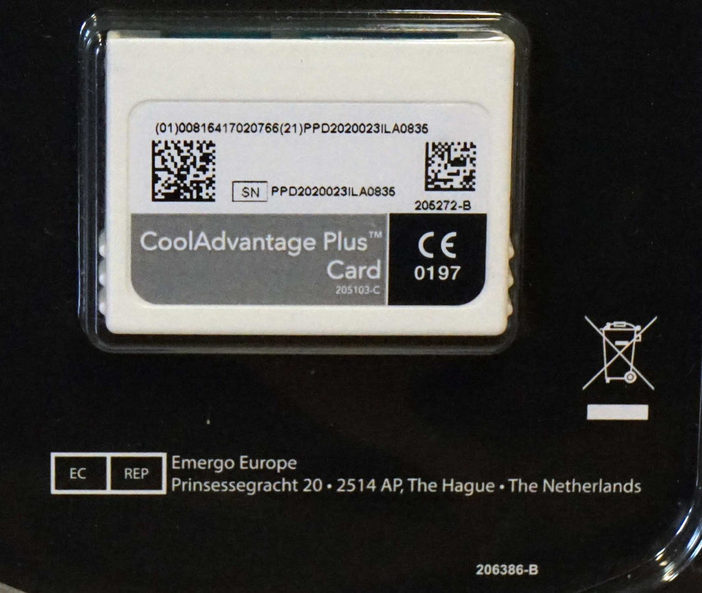 Zeltiq CoolSculpting CoolAdvantage PLUS Card Silver BRZ-CD4-180-001 x1 Full