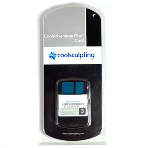 Zeltiq CoolSculpting CoolAdvantage PLUS Card Silver BRZ-CD4-180-003 x3 Cycles
