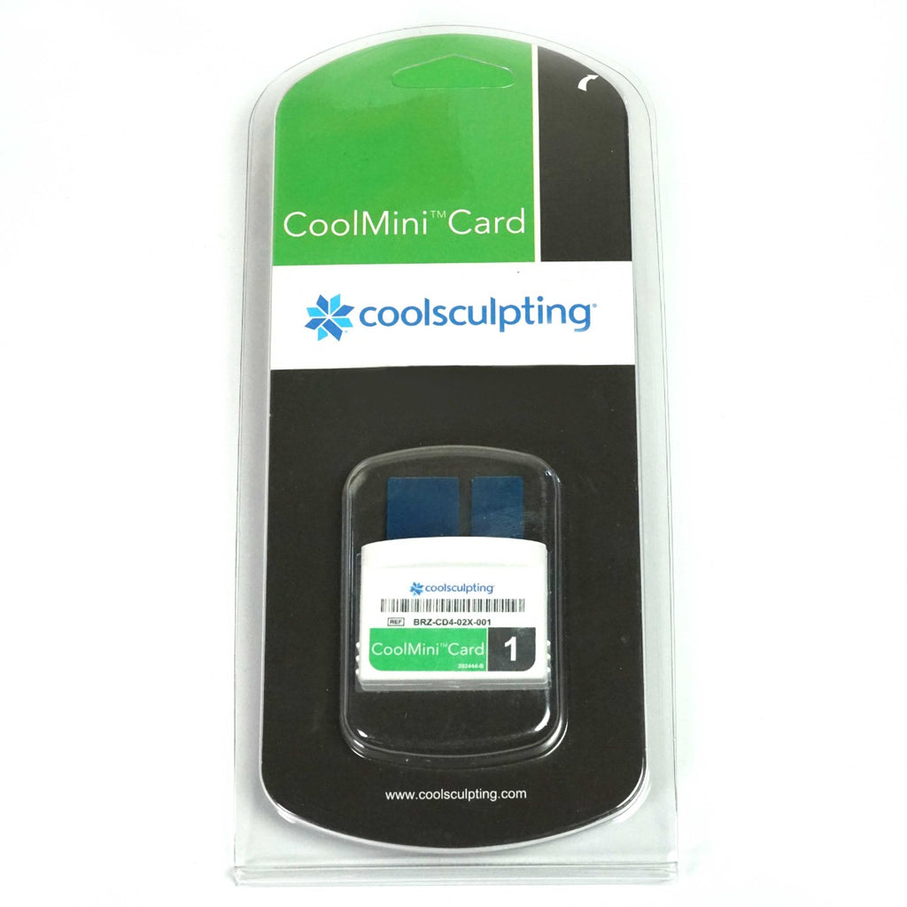 Zeltiq CoolSculpting CoolMini BRZ-CD4-02X-001 Green Treatment Card x1 Cycle Full