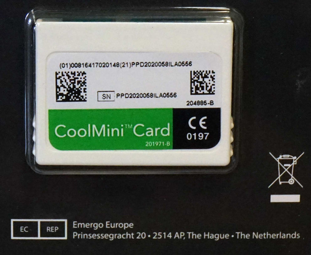 Zeltiq CoolSculpting CoolMini BRZ-CD4-02X-001 Green Treatment Card x1 Cycle Full