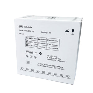 Rohrer Pixel8-RF Insulated Microneedling Tips 5x5 25Pin RF25 EXP-04/2023 9-Pack