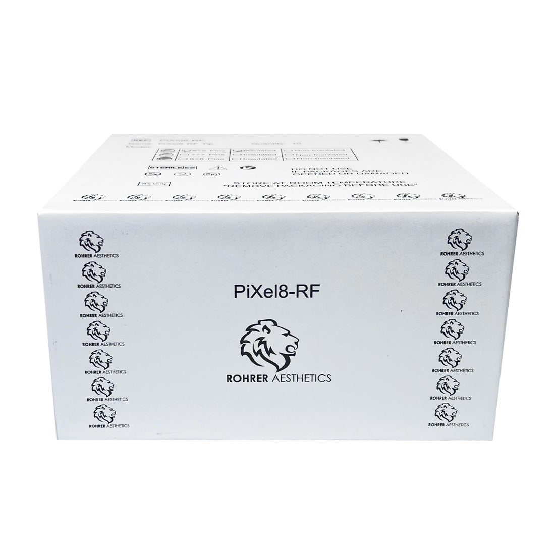 Rohrer Pixel8-RF Insulated Microneedling Tips 5x5 25Pin RF25 EXP-04/2023 9-Pack