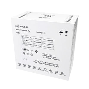 Rohrer Pixel8-RF Insulated Microneedling Tips 7x7 49Pin RF49 EXP-02/2024 10-Pack