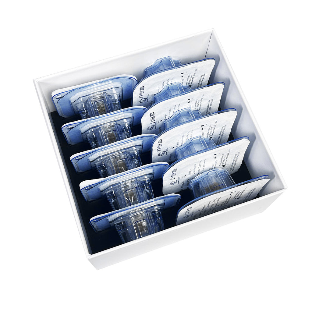 Rohrer Pixel8-RF Insulated Microneedling Tips 7x7 49Pin RF49 EXP-02/2024 10-Pack