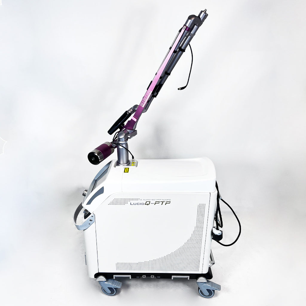 2018 Bison Lucid Q-PTP Nd:YAG Q-Switch Laser System 532nm / 1064nm