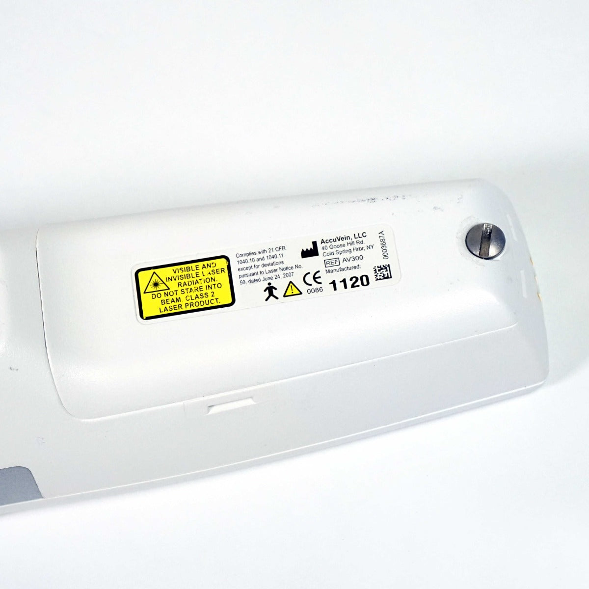 AccuVein Portable Vein Finder Infrared IR Illumination AV300 Parts AS-IS