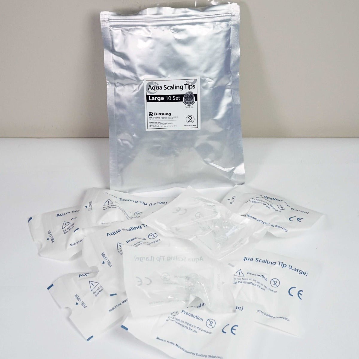 Aqua Scaling Dermabrasion Clear Tips Large Hydrodermabrasion - Body (10x Piece)