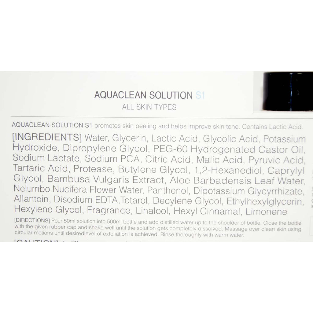 AquaClean Cellmula S1 Premium Concentrated Solution Skin-Peeling & Hydration Kit