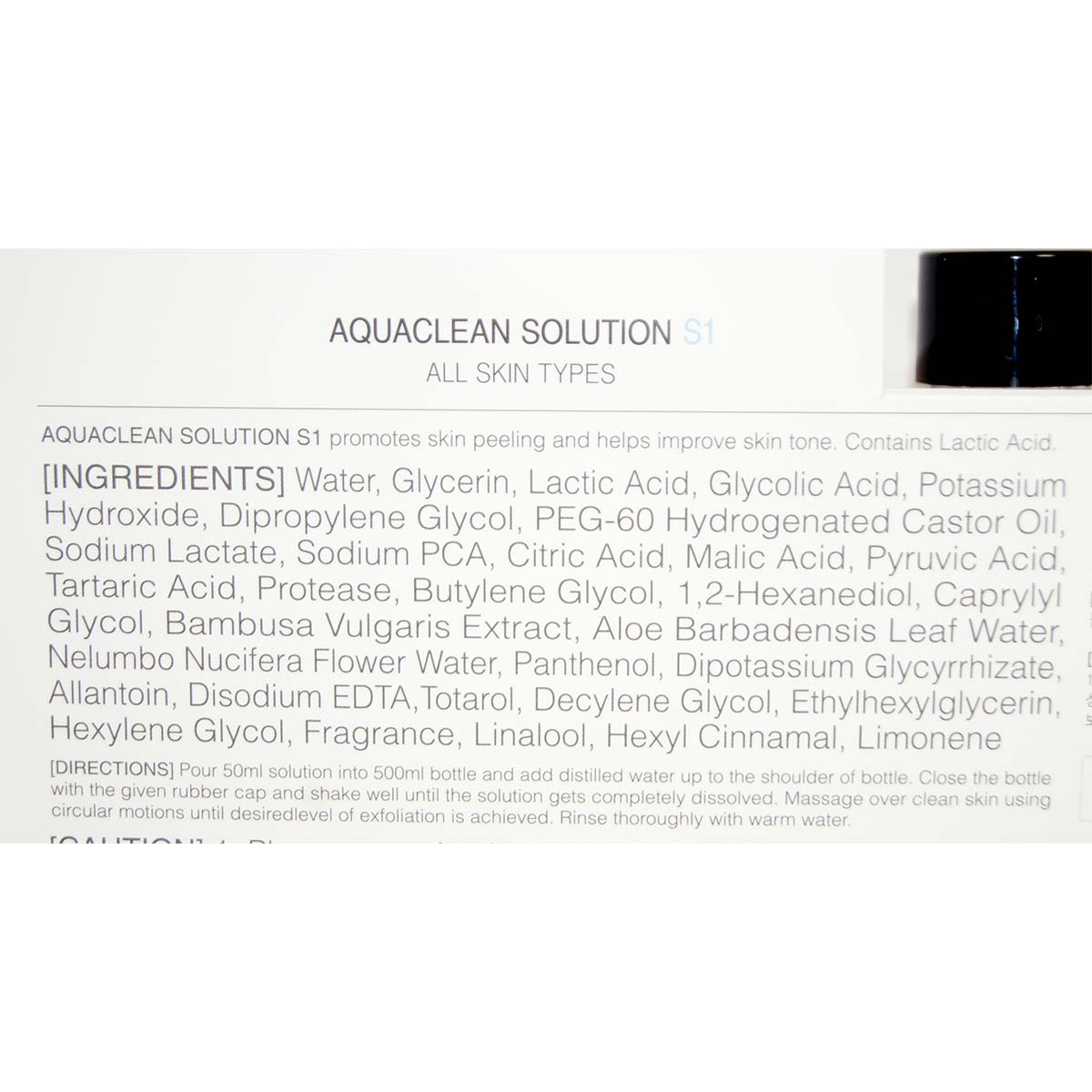 AquaClean Cellmula S1 Premium Concentrated Solution Skin-Peeling & Hydration Kit