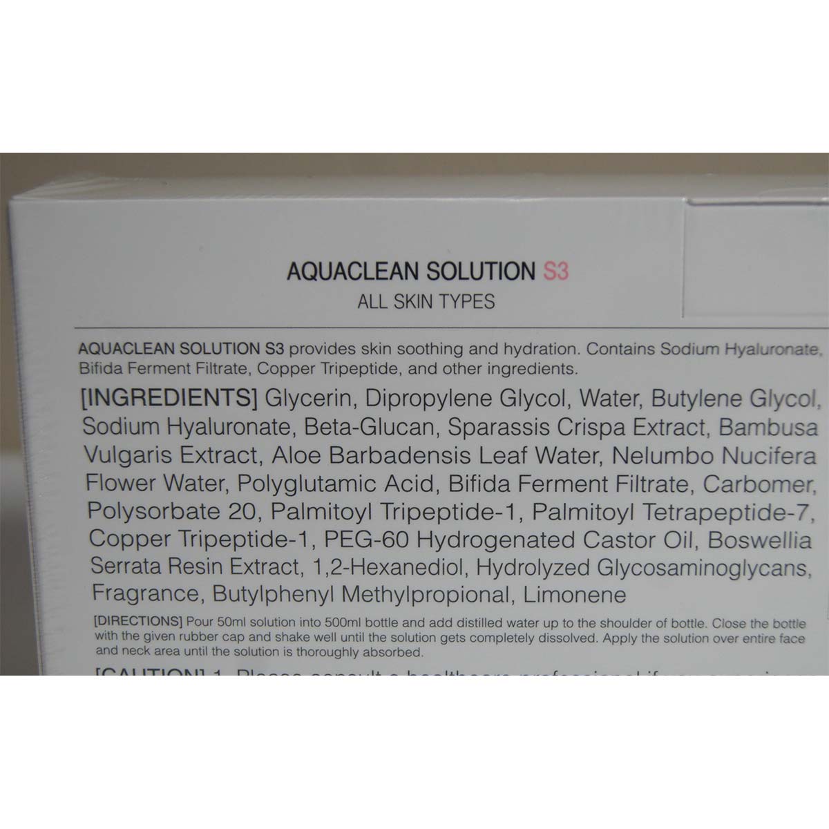 AquaClean Cellmula S3 Premium Concentrated Solution Skin-Nourishment & Hydration Set
