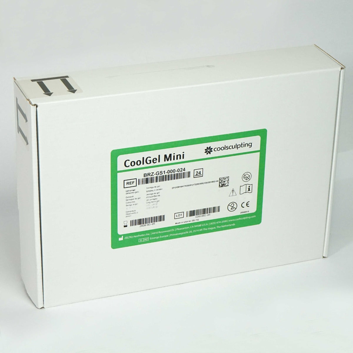 Zeltiq CoolSculpting CoolGel Mini BRZ-GS1-000-024 Cool GelExp03/2020 x17 Pcs