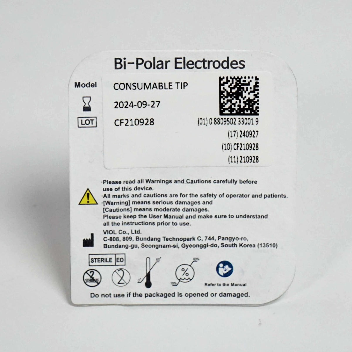 Scarlet SRF Bi-Polar Electrodes Consumable Tip Exp 09/2024 x1 Pc