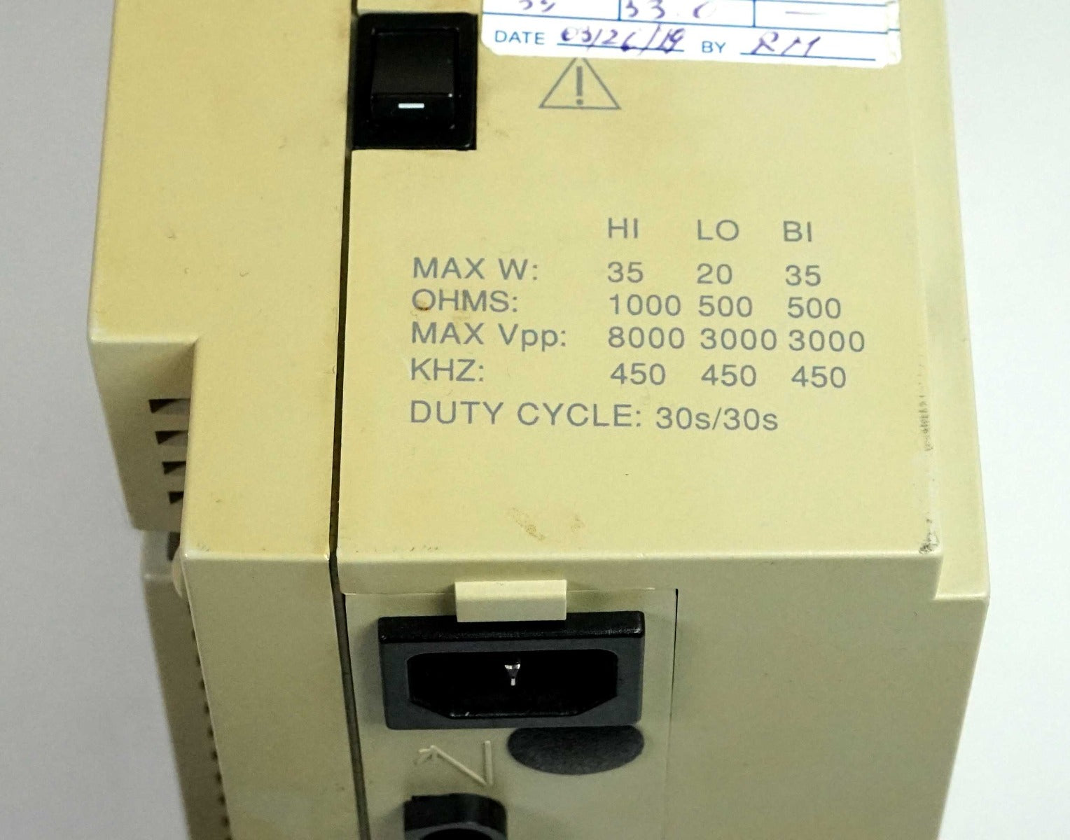 ConMed Hyfrecator 2000 Electrosurgical Unit 7-900-115 High Frequency ESU