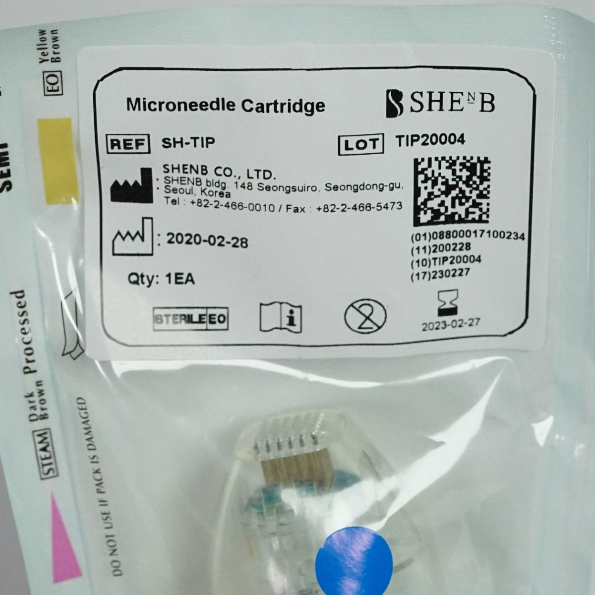 Vivace SHEnB Cartessa SH-TIP 36-Pin Microneedling Tip Head Microneedle Exp02/23