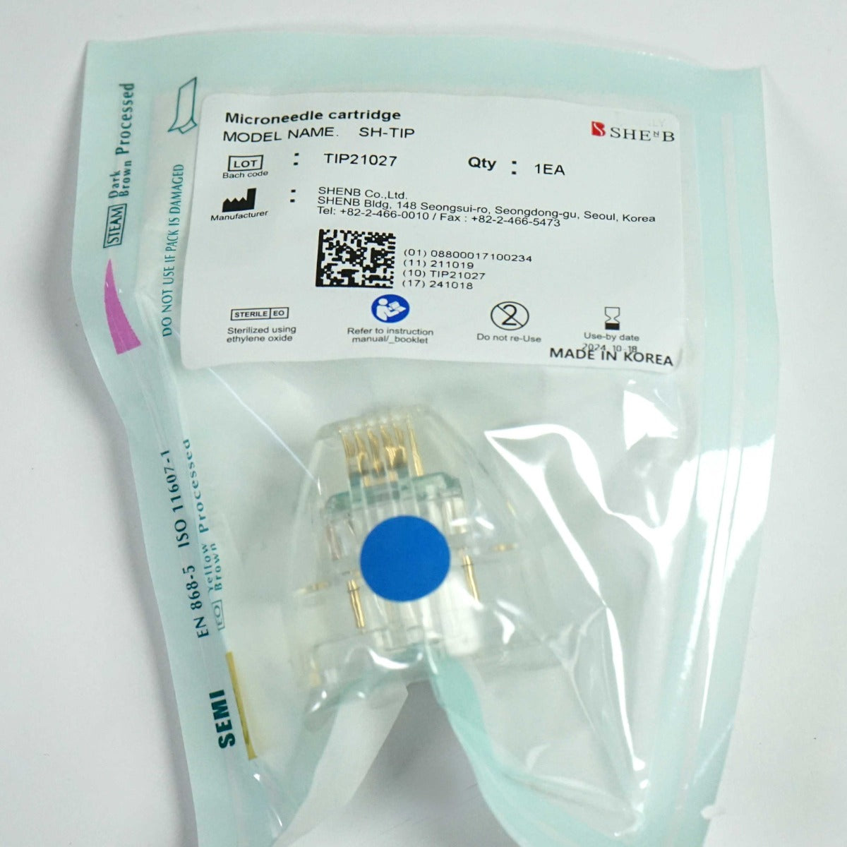 Vivace SHEnB Cartessa SH-TIP 36-Pin Microneedling Tip Head Microneedle Exp 10/24