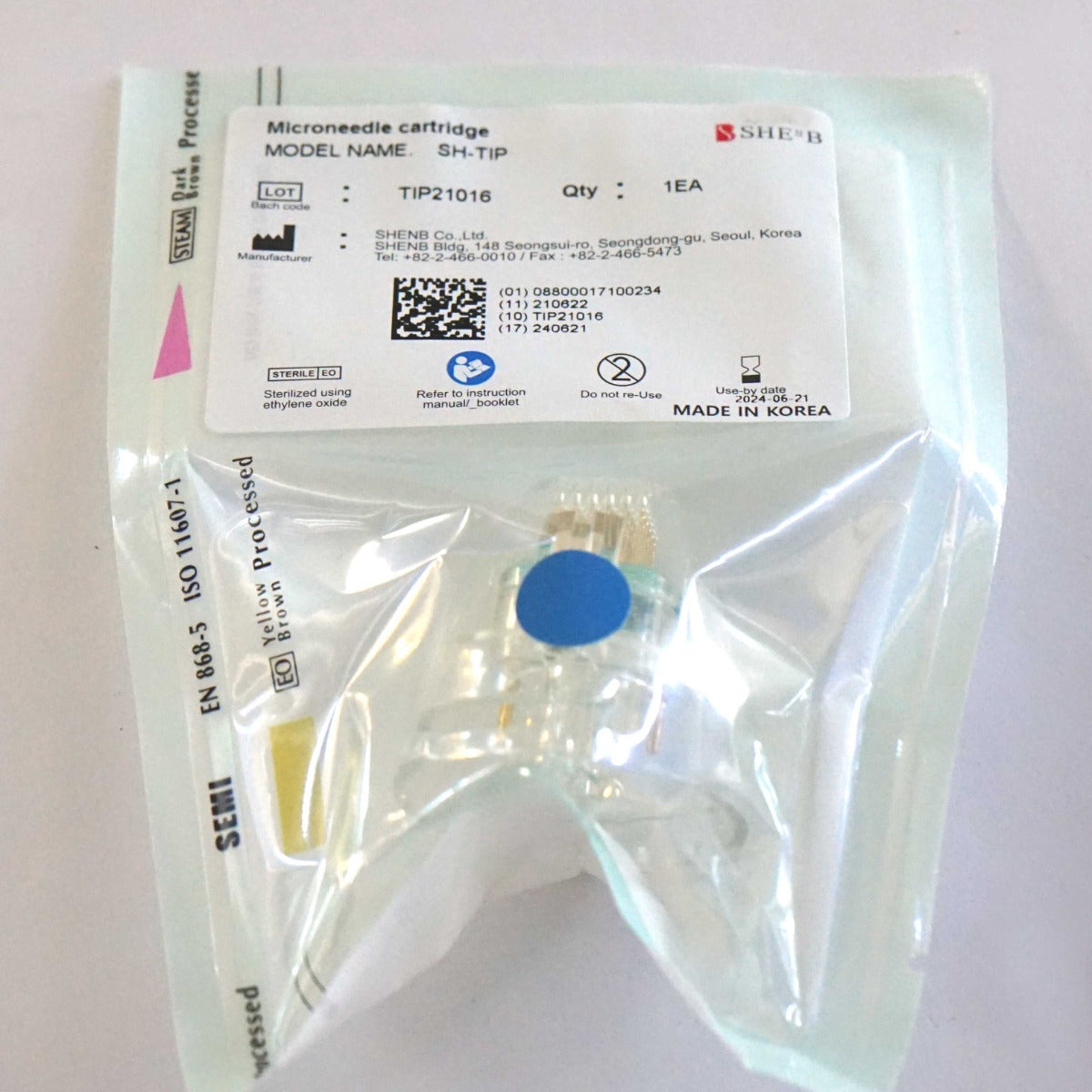 Vivace SHEnB Cartessa SH-TIP 36-Pin Microneedling Tip Head Microneedle Exp 06/24
