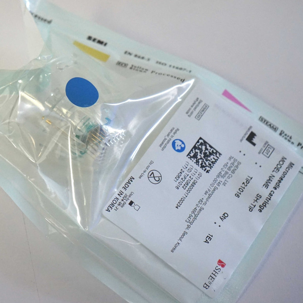 Vivace SHEnB Cartessa SH-TIP 36-Pin Microneedling Tip Head Microneedle Exp 06/24