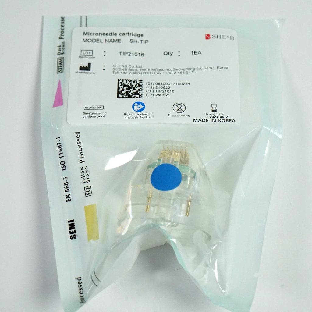 Vivace SHEnB Cartessa SH-TIP 36-Pin Microneedling Tip Head Microneedle Exp 06/24