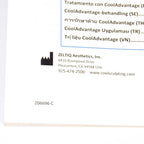 Zeltiq CoolSculpting CoolAdvantage Treatment Quick Guide 206696-C Multilingual