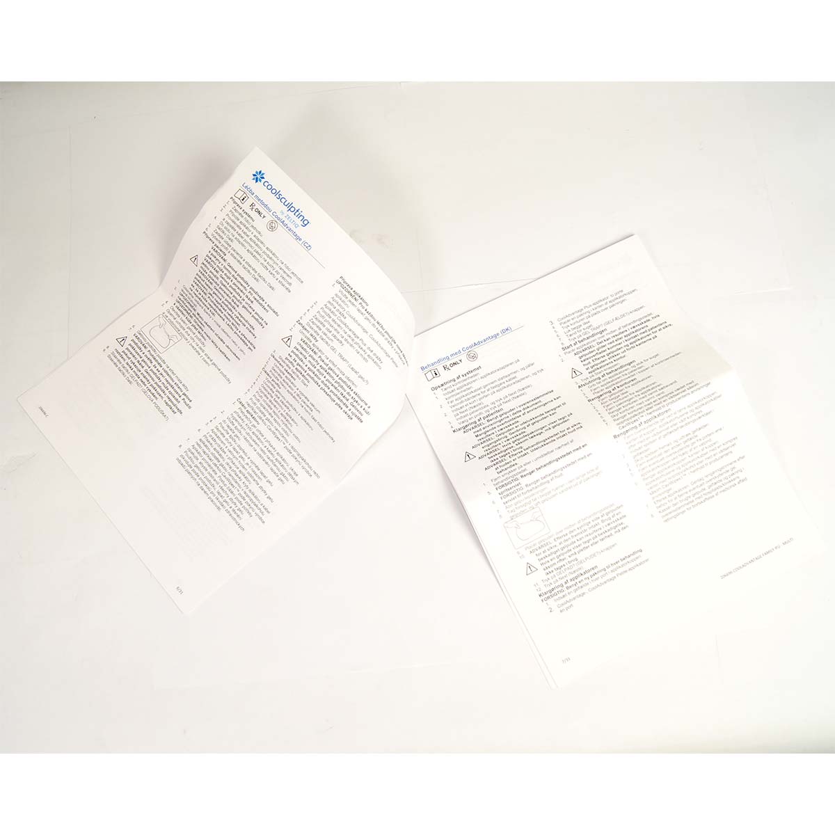 Zeltiq CoolSculpting CoolAdvantage Treatment Quick Guide 206696-C Multilingual
