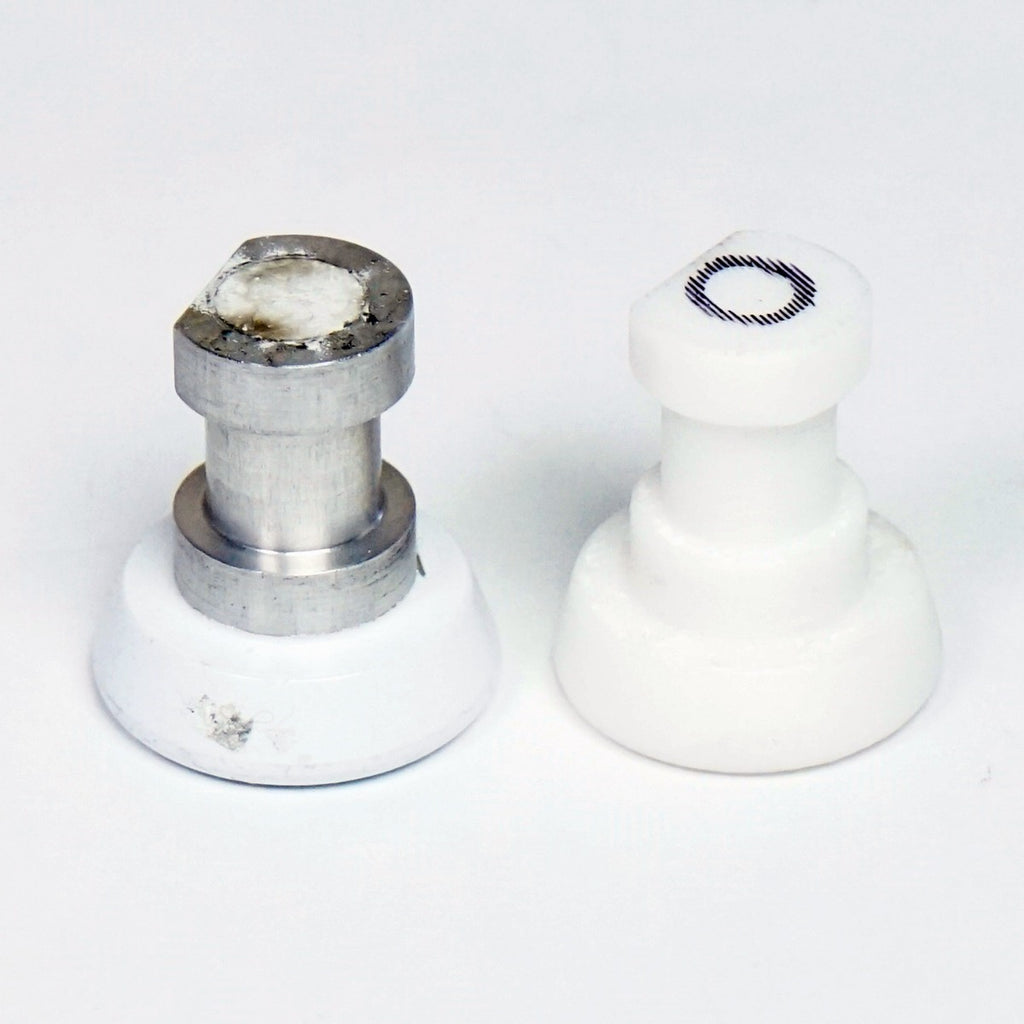 Aerolase LightPod Neo MicroPulse Round Dial Control Knob Plastic Metal PARTS x2