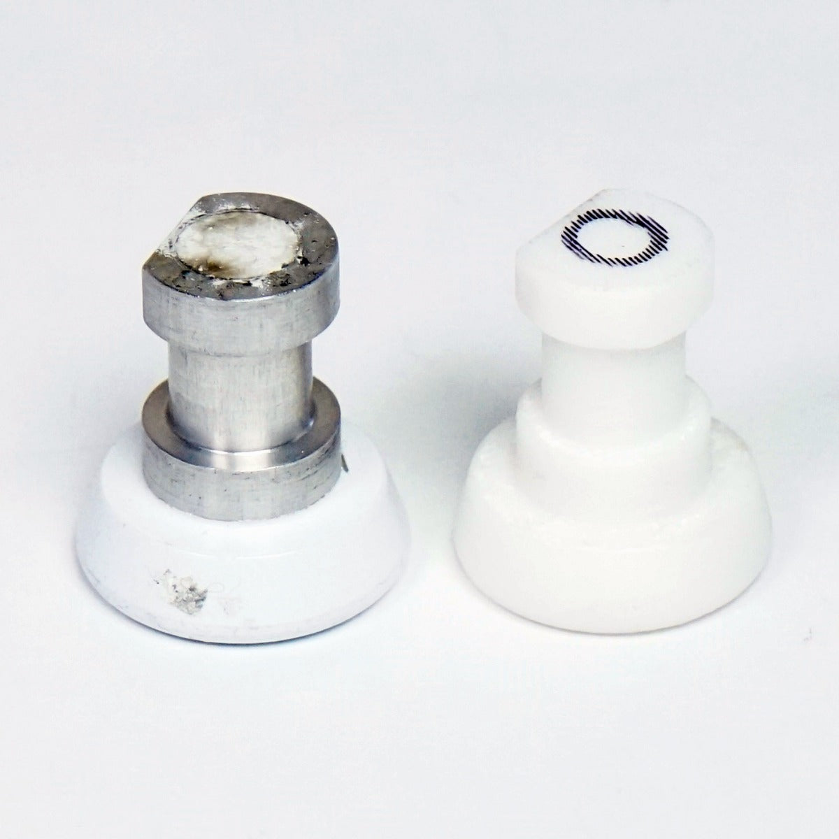 Aerolase LightPod Neo MicroPulse Round Dial Control Knob Plastic Metal PARTS x2