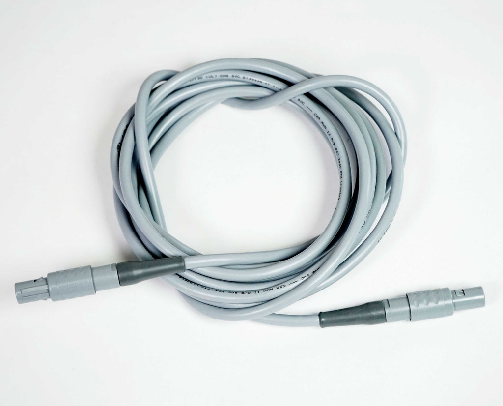 Cynosure Elite Laser Handpiece Data Cable Applicator 8 x 10 Pin Gray 10' PARTS