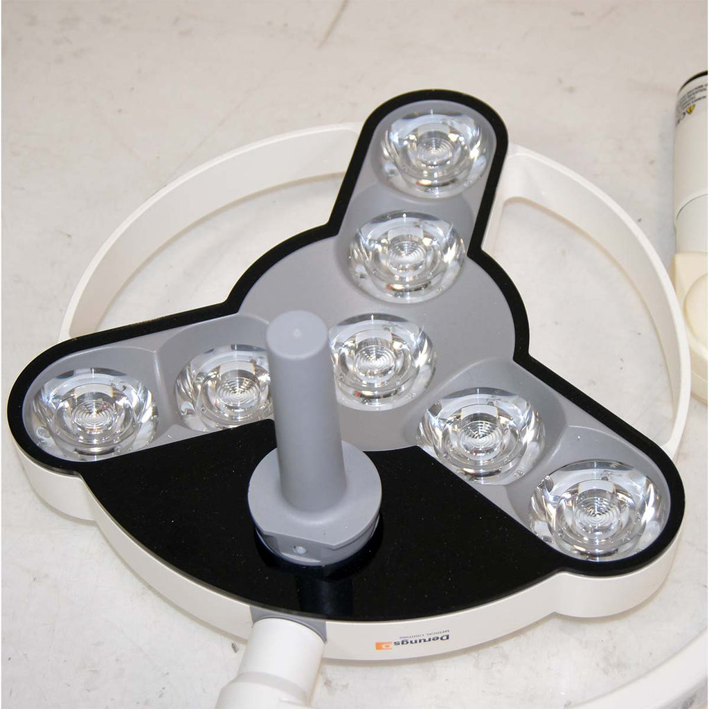 Derungs Medical Lighting Triango 30 LED Ceiling Mounted Exam Light 30 Watt