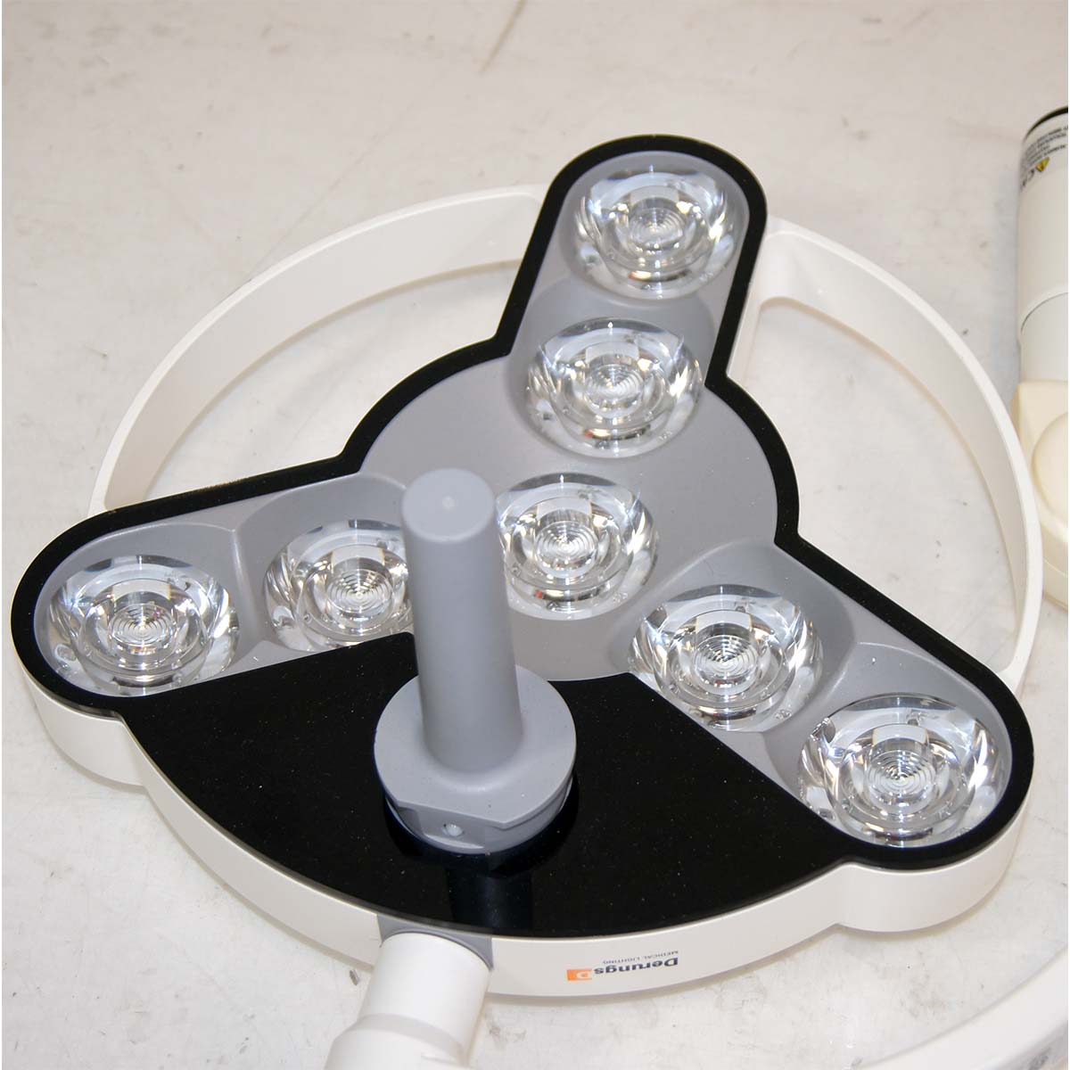 Derungs Medical Lighting Triango 30 LED Ceiling Mounted Exam Light 30 Watt