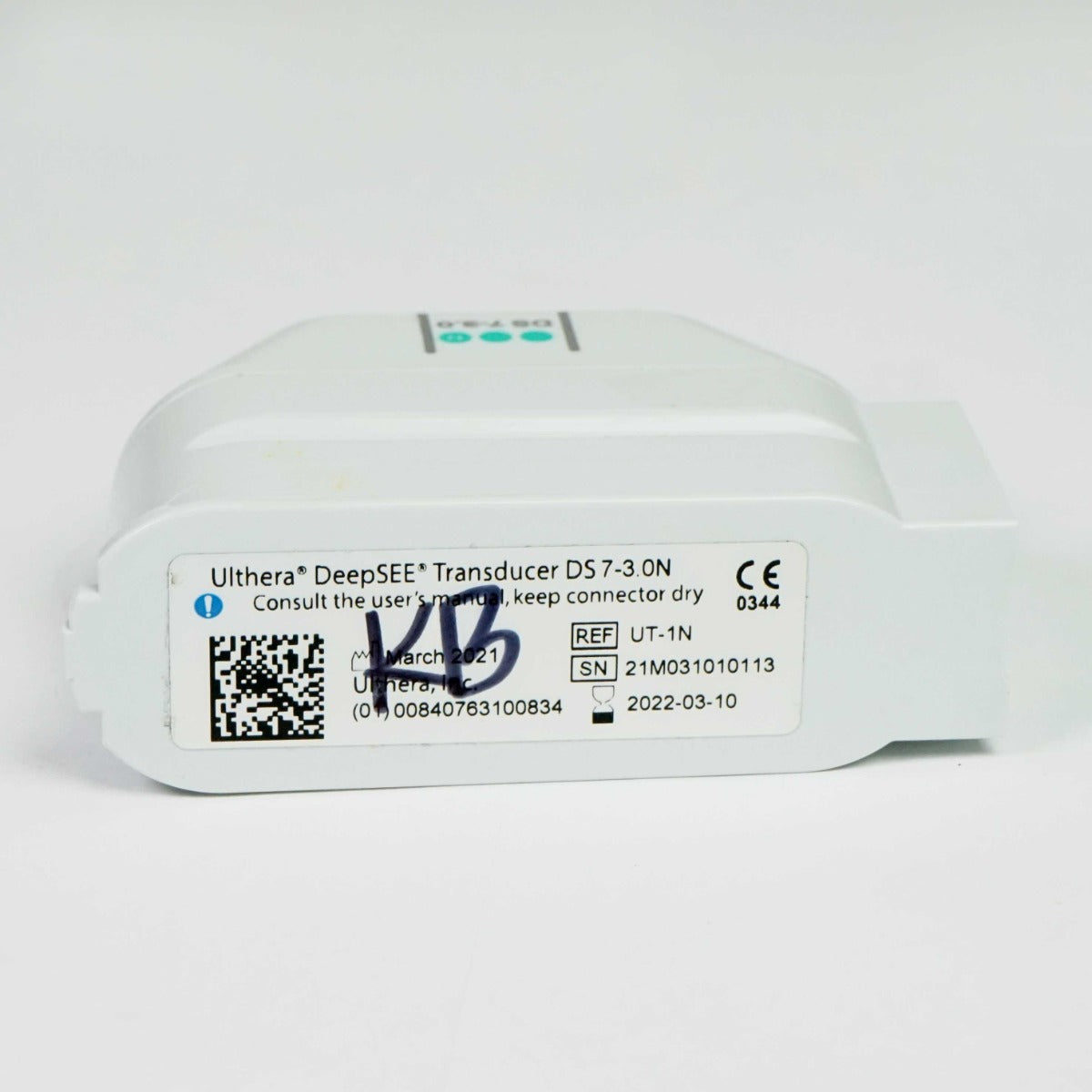 Ulthera Ultherapy DeepSEE DS 7-3.0N TRANSDUCER Ultrasound Green 1519 Lines