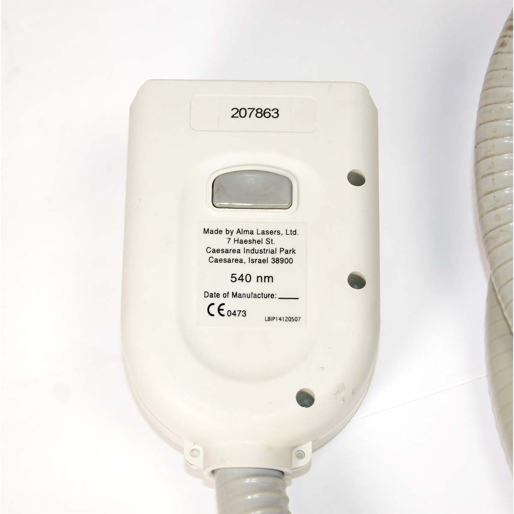 Alma Harmony Lasers 540nm HandPiece GREEN Vascular Pigmented Lesions IPL