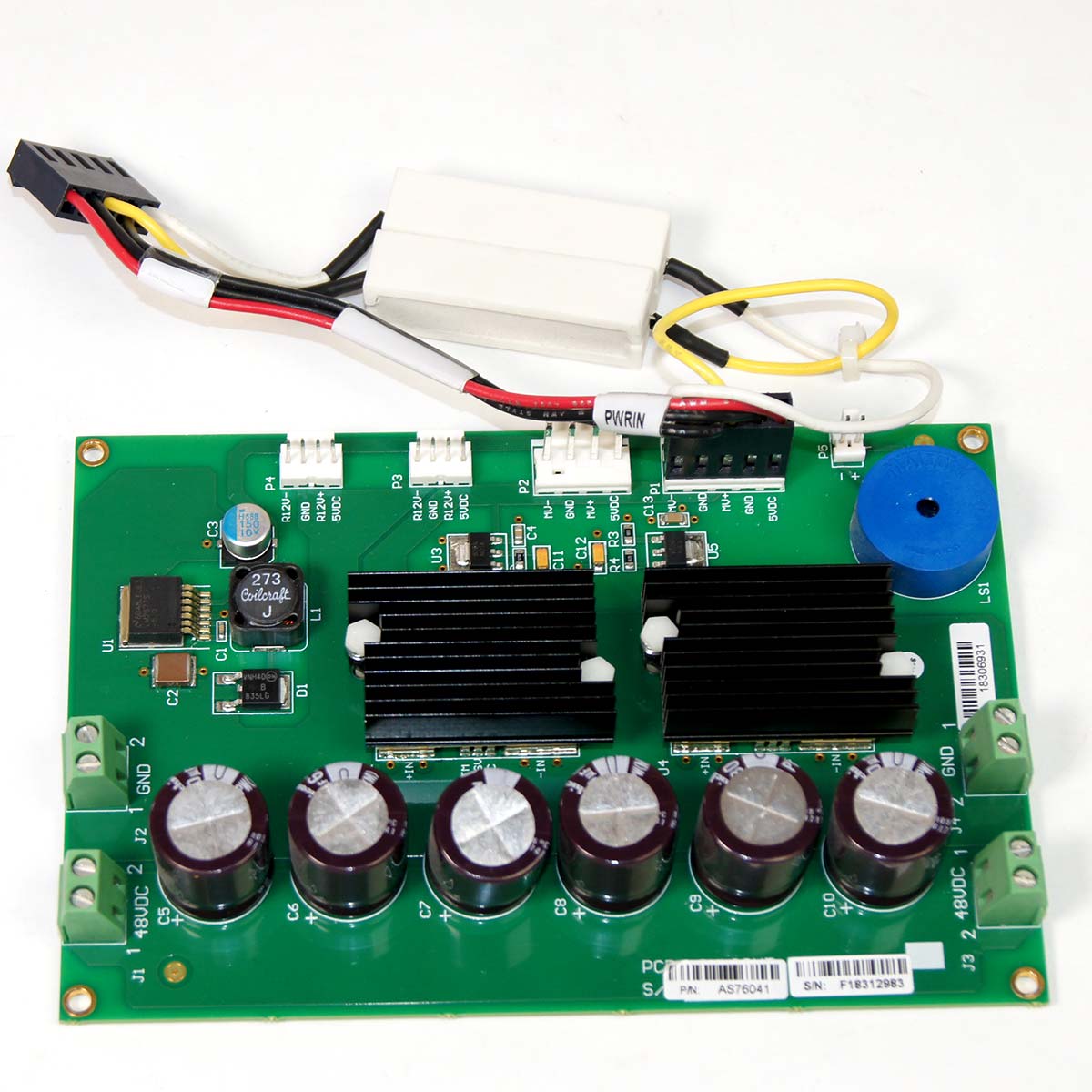 Syneron Candela CO2RE Co2 Laser PCB Green Board Comp Card AS76041 Parts As-Is